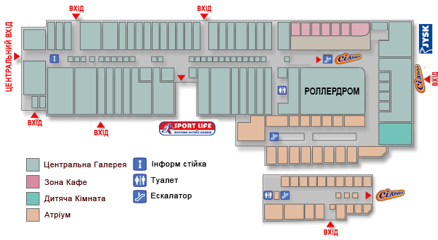 Навігація по ТЦ